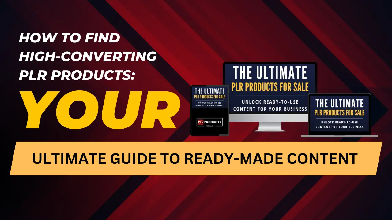 Guide on finding high-converting PLR products with effective selection and customization tips