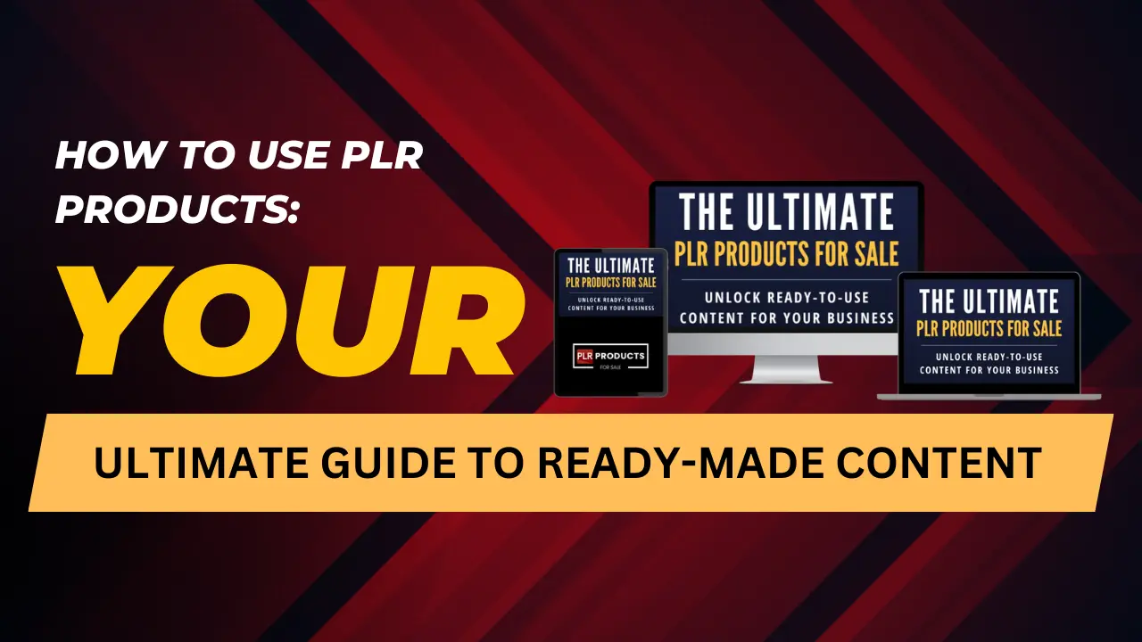 Guide on how to use PLR products with tips on customization, lead magnets, and content repurposing