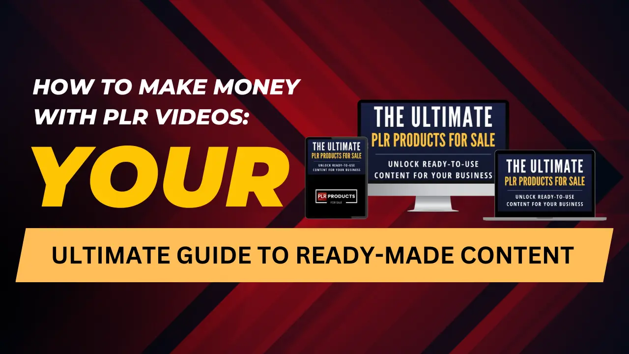 Guide on monetizing PLR videos with strategies for repurposing and branding