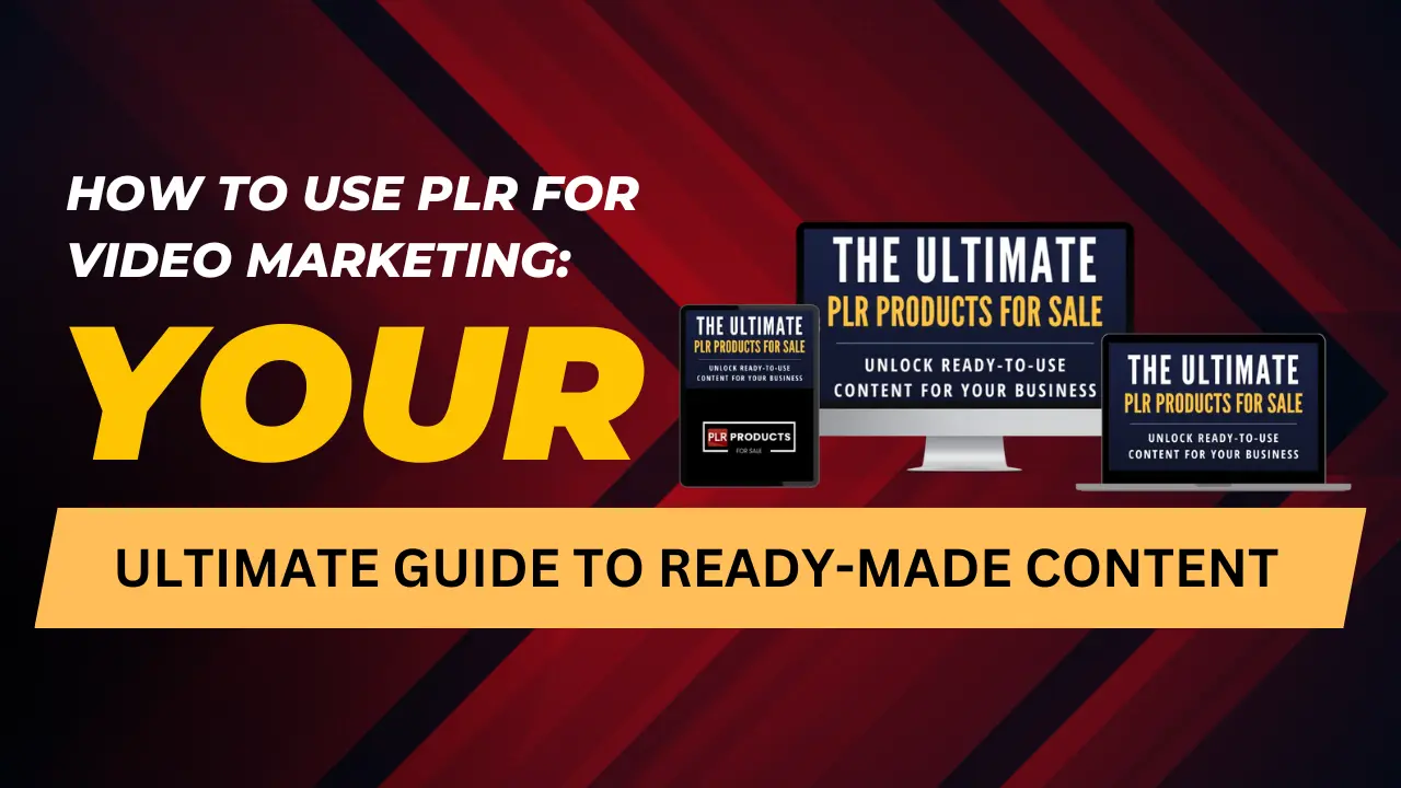 Guide on using PLR content for video marketing with customization strategies