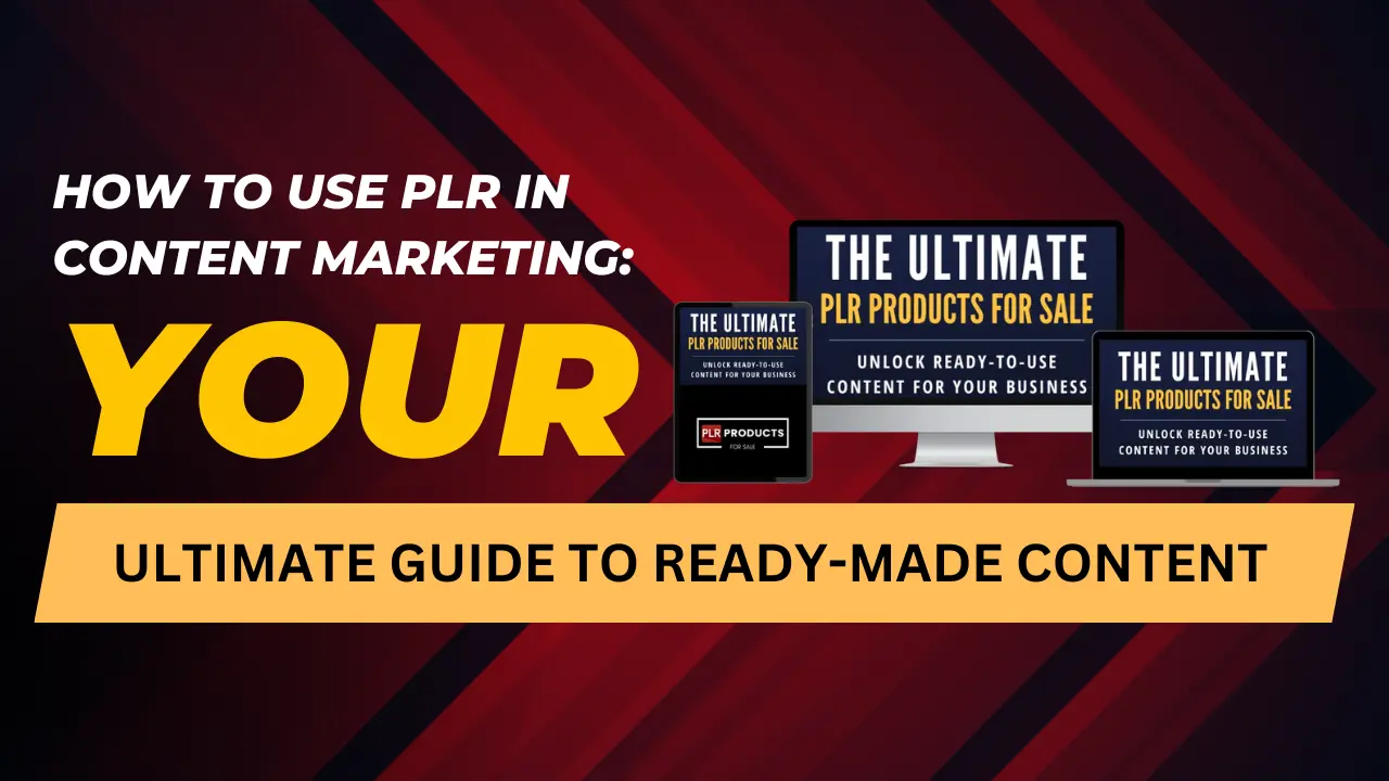 Guide on using PLR in content marketing with strategies, examples, and comparison charts for successful content campaigns