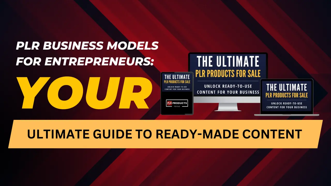 Guide to profitable PLR business models for entrepreneurs, with effective strategies and comparison charts