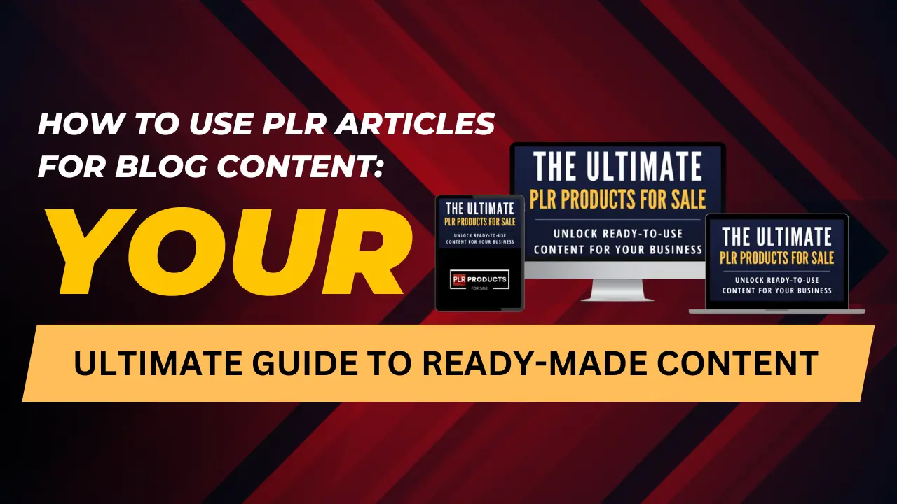 How to Use PLR Articles for Blog Content