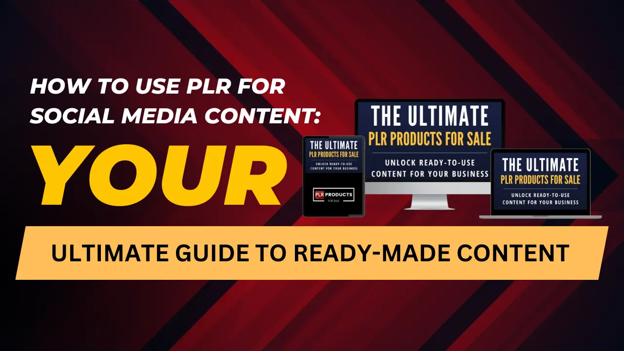 How to Use PLR for Social Media Content