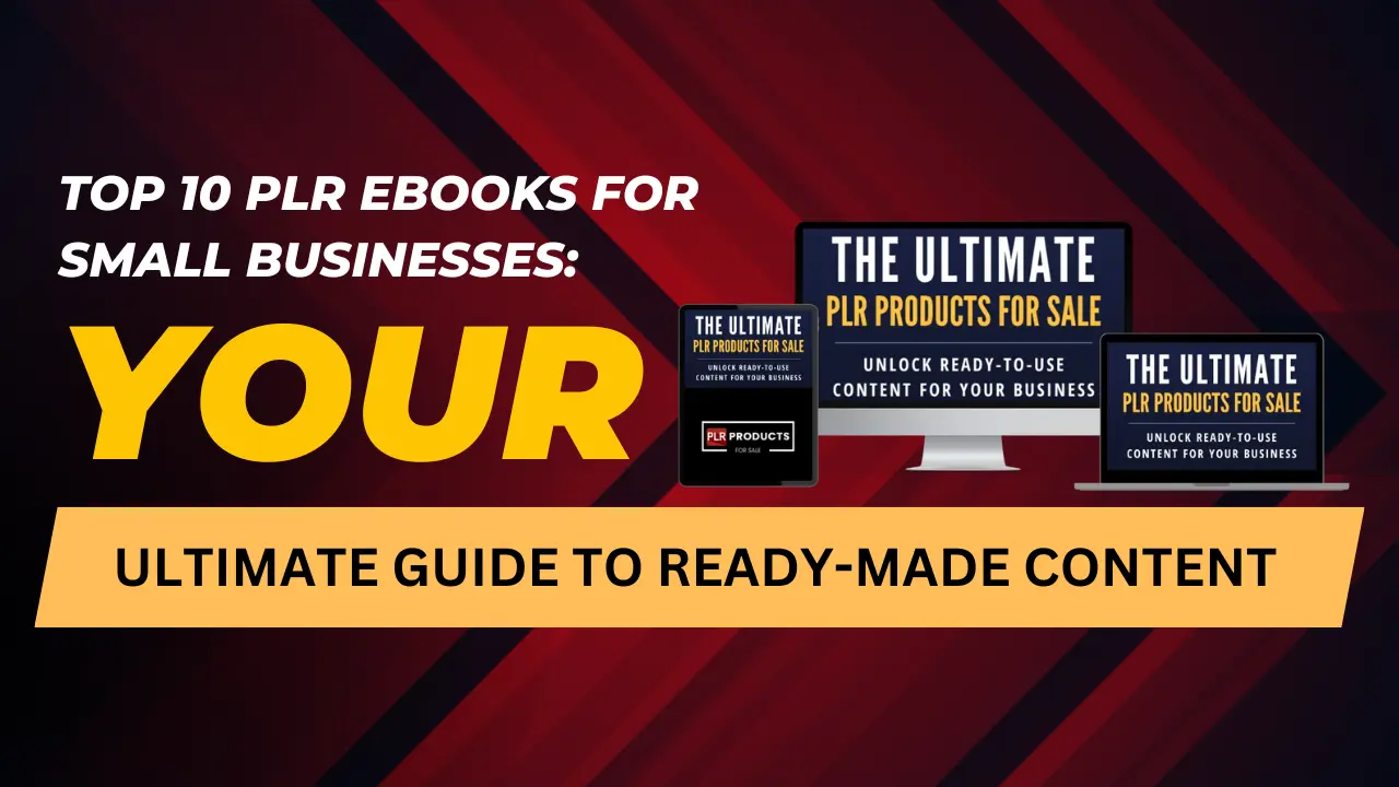 Top 10 PLR eBooks for Small Businesses