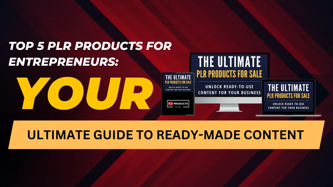 Top PLR products for entrepreneurs, customized for business growth